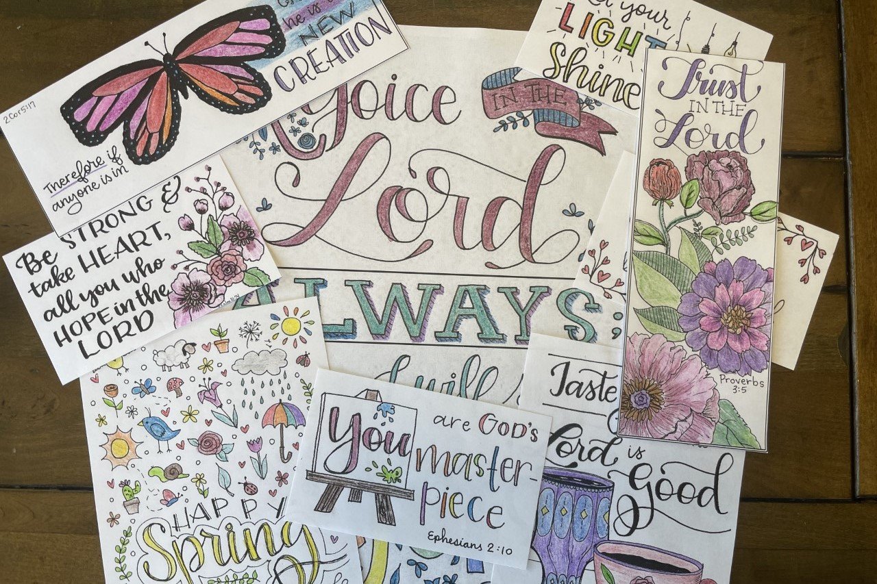 scripture coloring pages 2