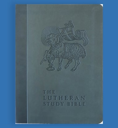 012184 The Lutheran Study Bible - Compact Hunter Green