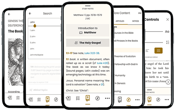 The Lutheran Bible Study App Features
