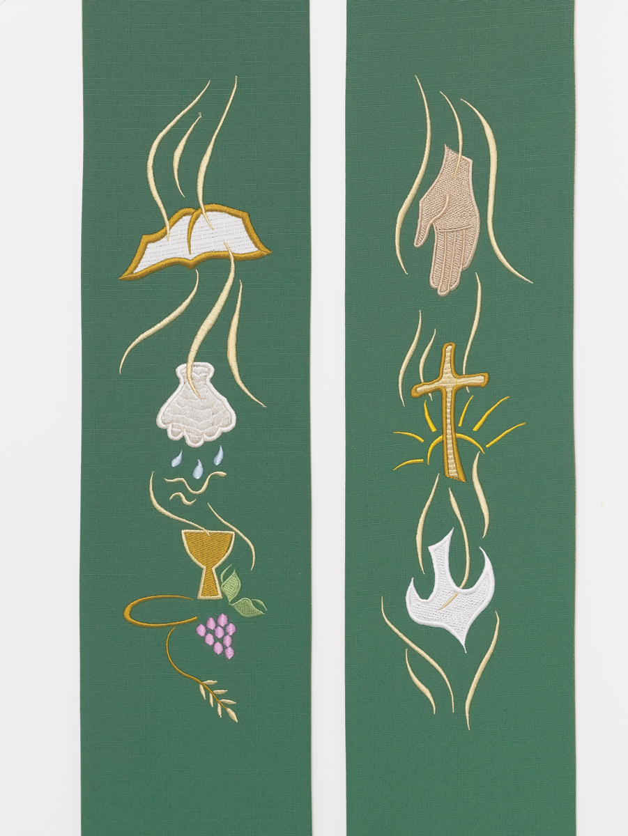 Stole with LSB Symbols