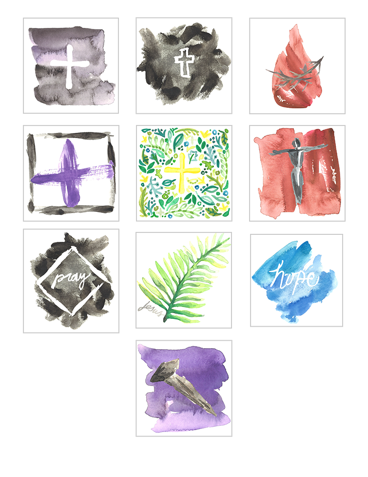 Lent Social Media Images
