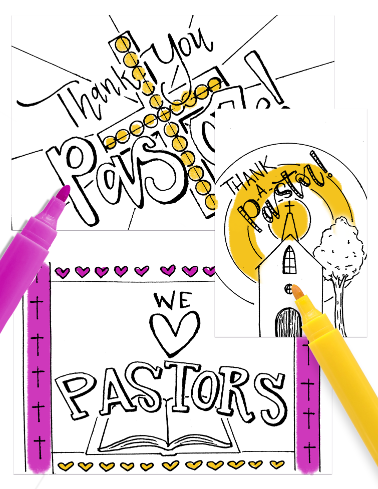 Pastor Appreciation Coloring Pages