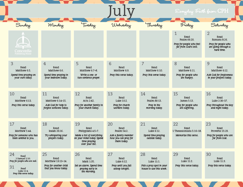 2022-July-calendar