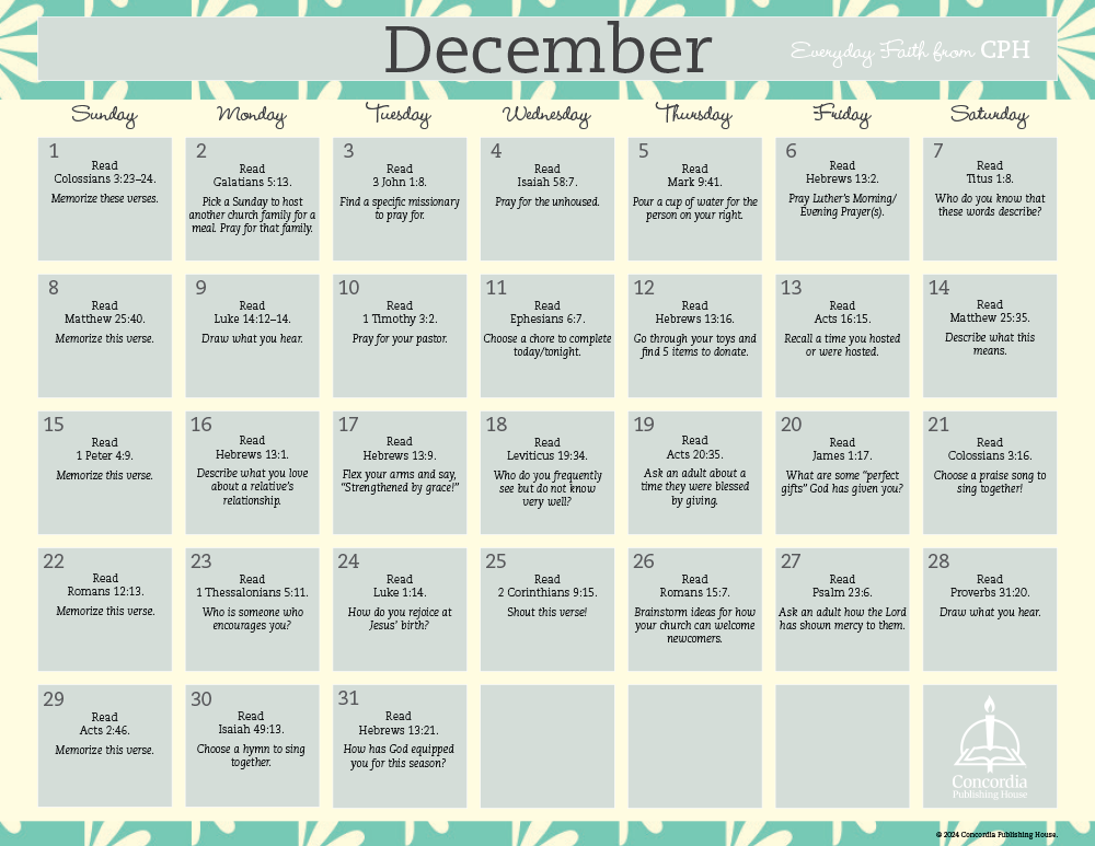 2024-December-calendar